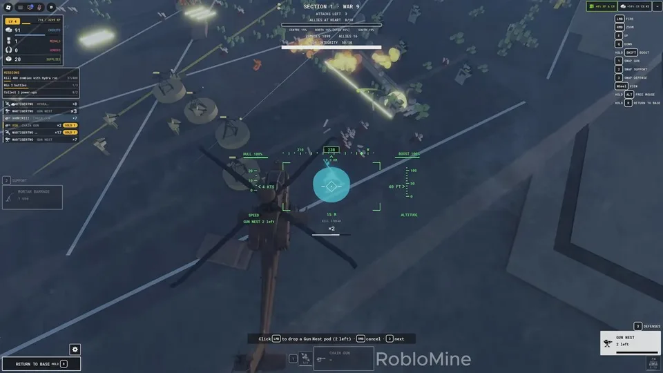 Defense placement
